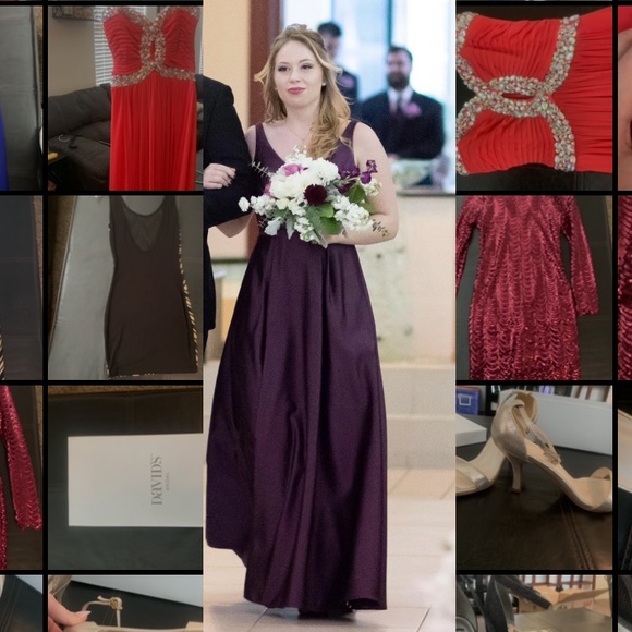 Plum David’s bridal dress - Picture 2 of 2